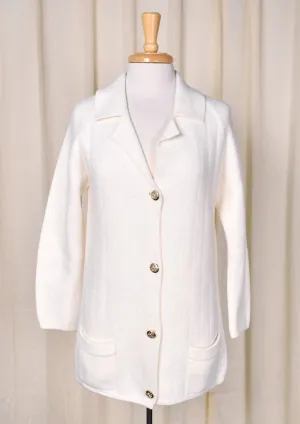 1970s Eagle Button Tunic Cardigan