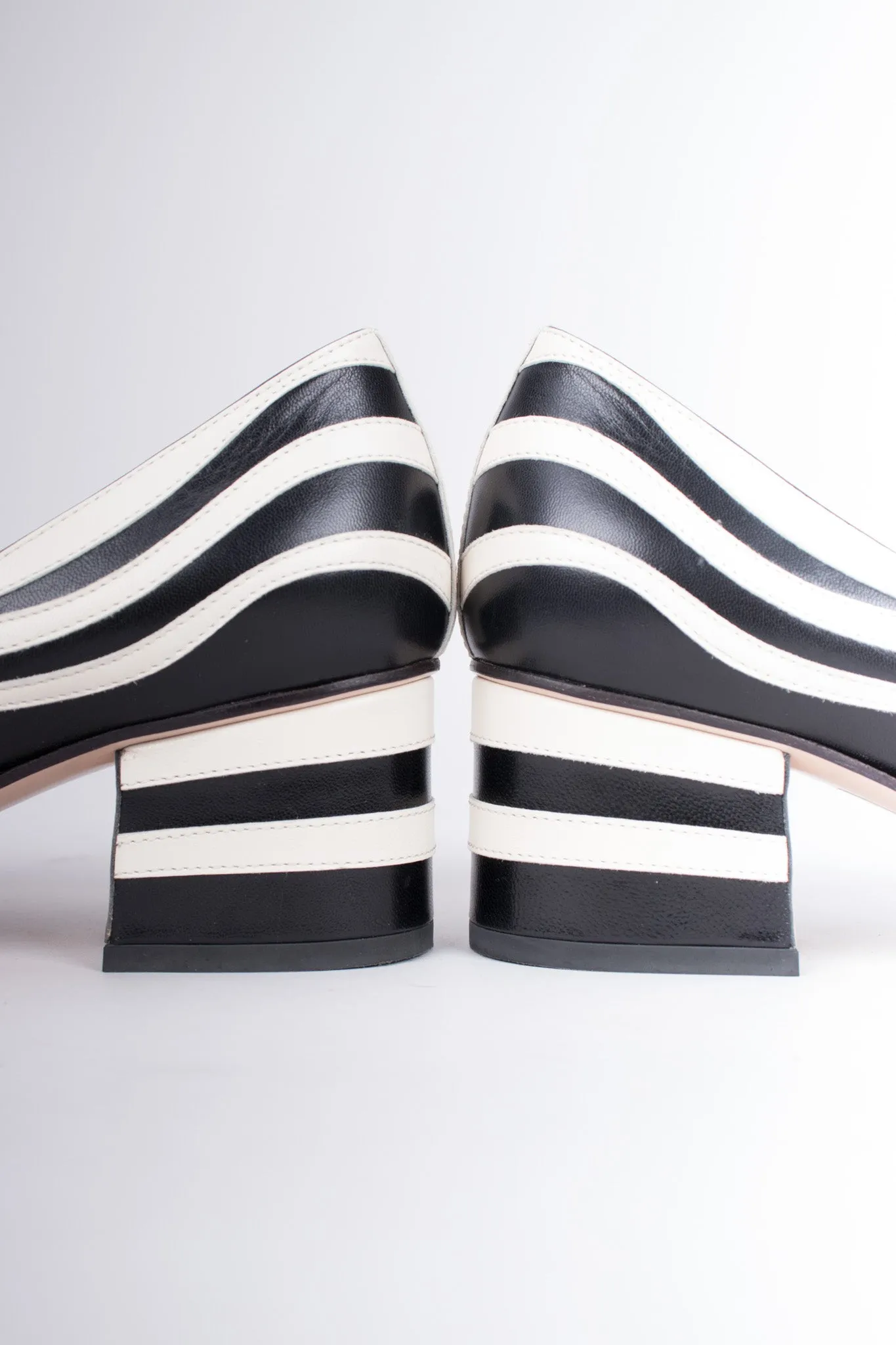 2017 Zebra Fringe Loafers
