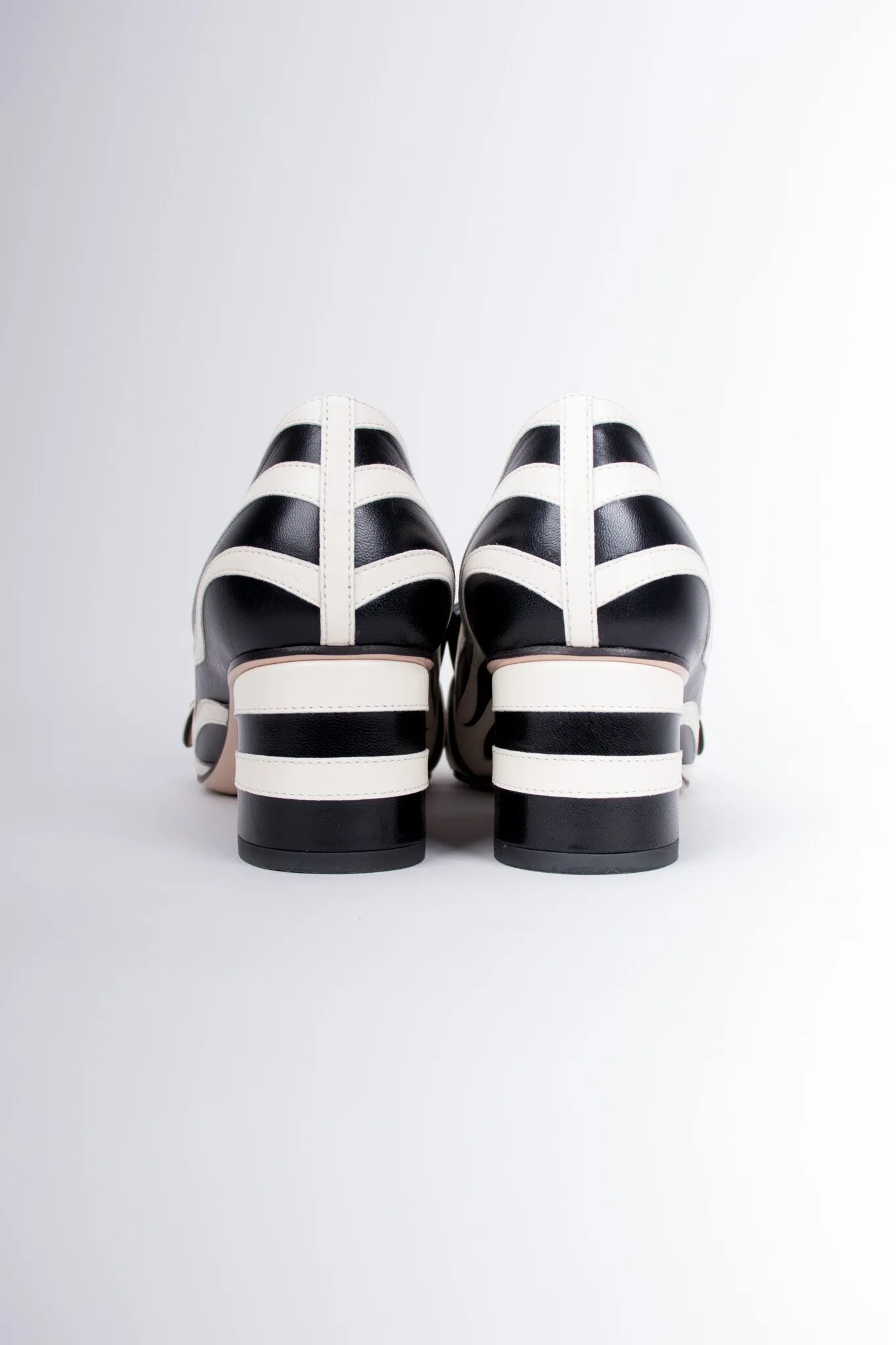 2017 Zebra Fringe Loafers