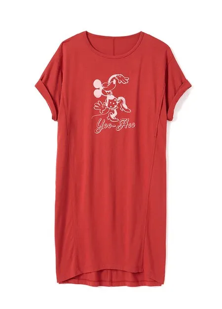 211808R Disney Darling Minnie Long Maternity Blouse