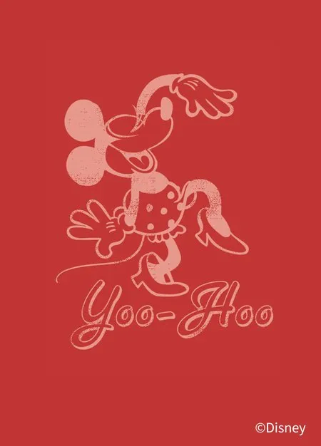211808R Disney Darling Minnie Long Maternity Blouse
