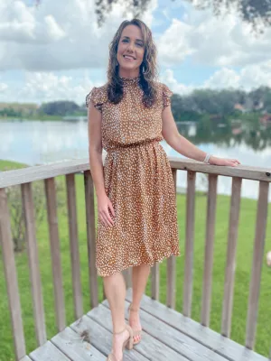 Angelina Animal Print Dress