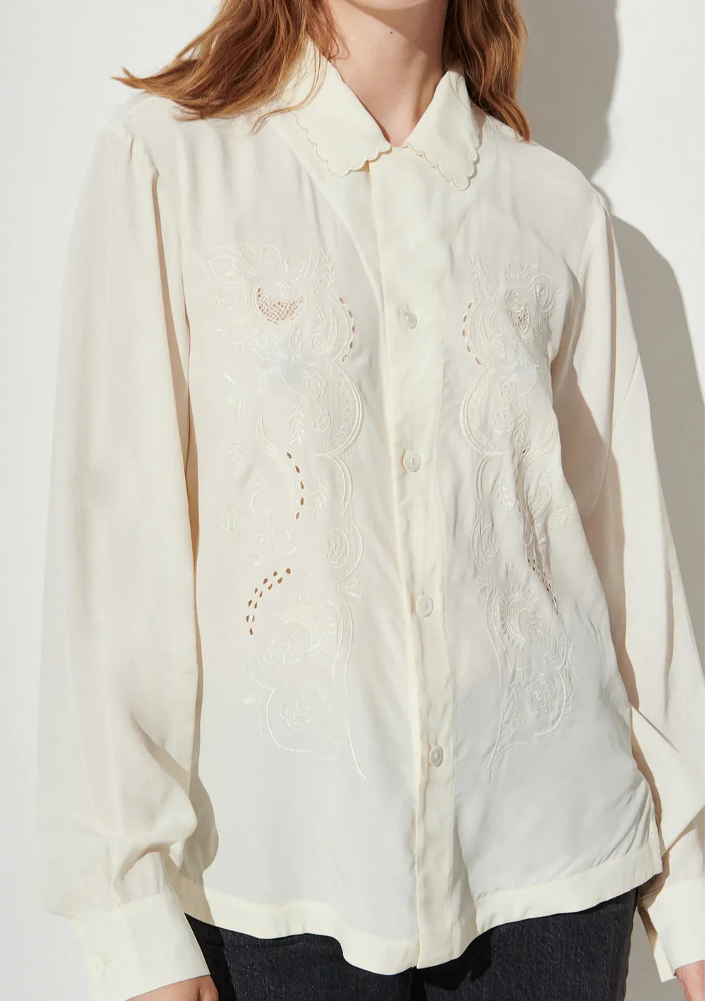 Ava Top, Ivory