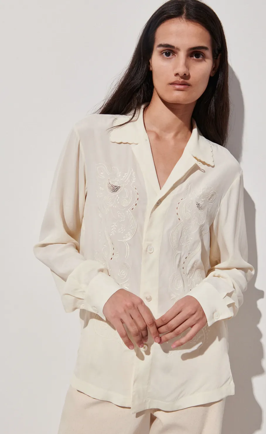 Ava Top, Ivory