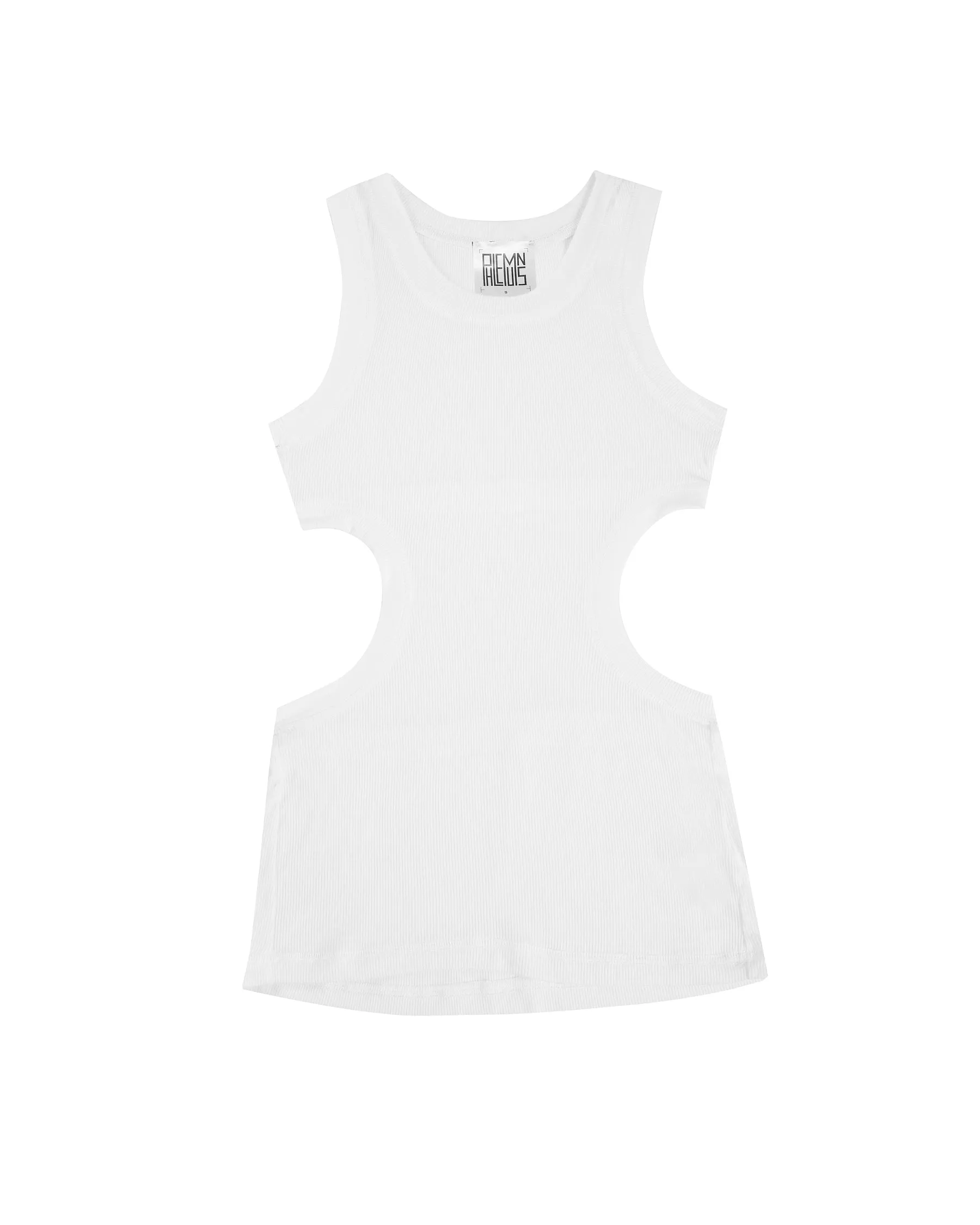 BACKLESS TANK - WHITE