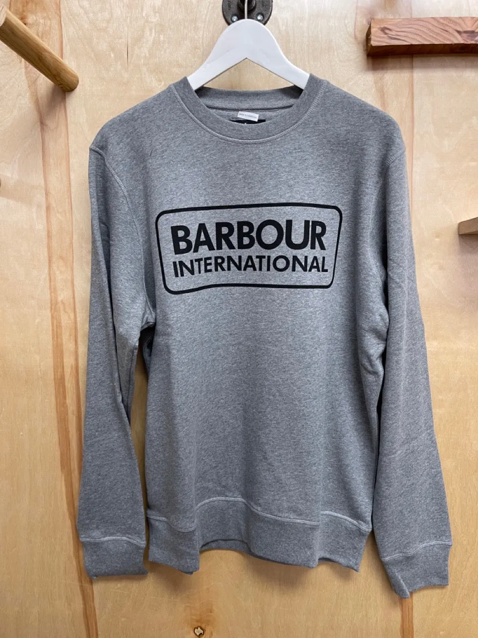 Barbour International Mens Large Logo Sweatshirts
