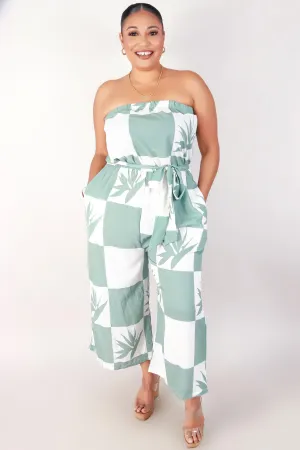 BIRD OF PARADISE TUBE JUMPSUIT