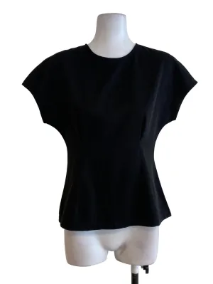 Black Round Neck Top LB