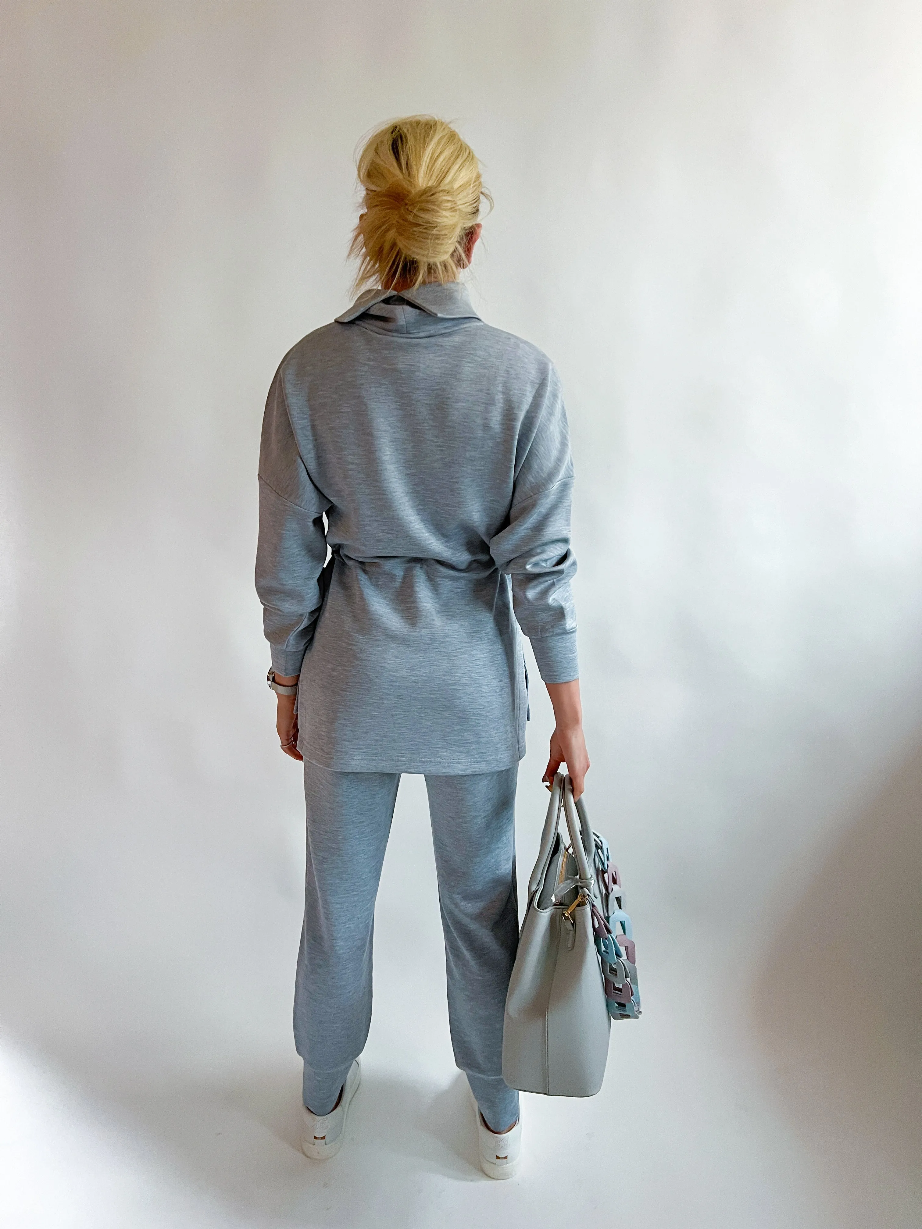 Blue Marl Freya Sweatshirt