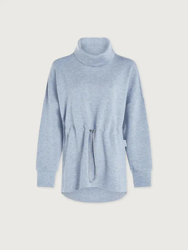 Blue Marl Freya Sweatshirt