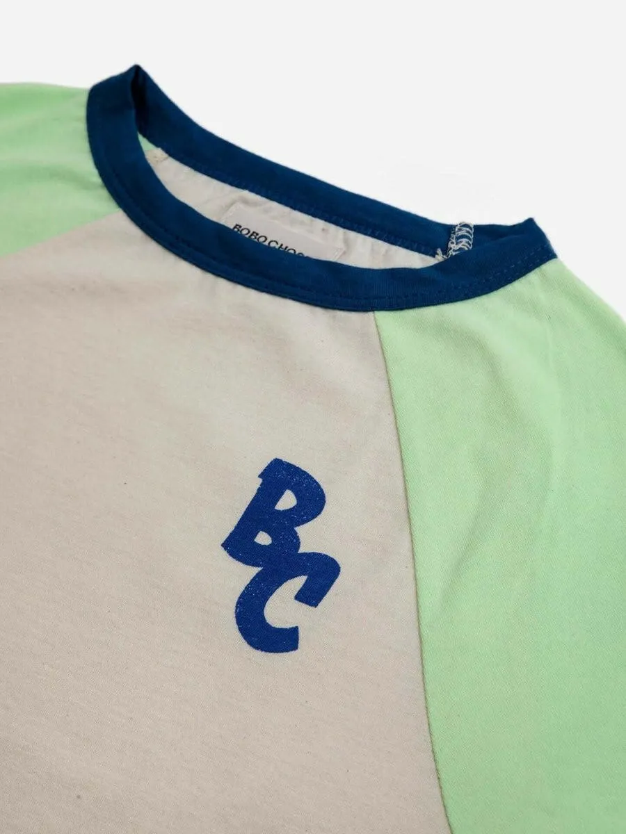 Bobo Choses BC Color Block raglan sleeves t-shirt