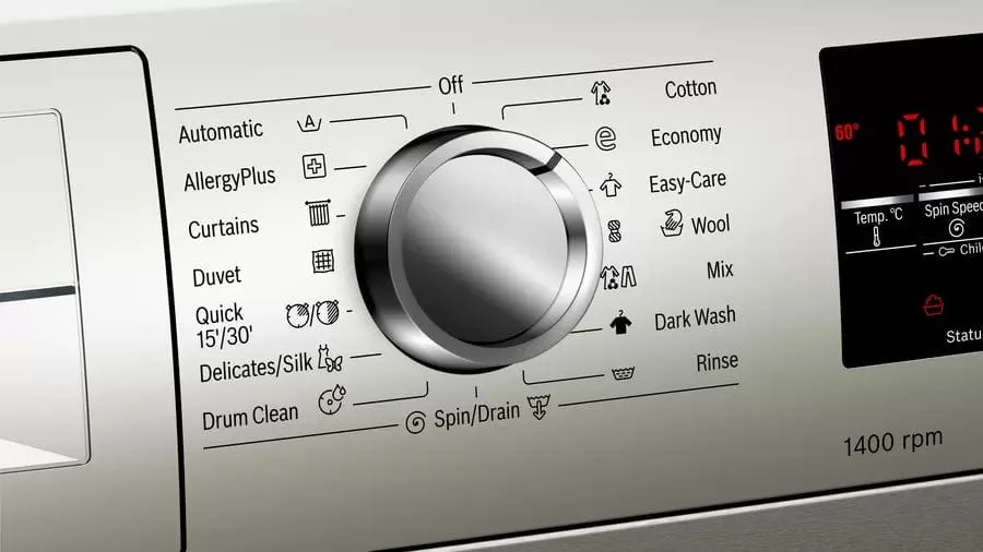 Bosch 9 kg Inox Front Loader Washing Machine WAT28S4SZA
