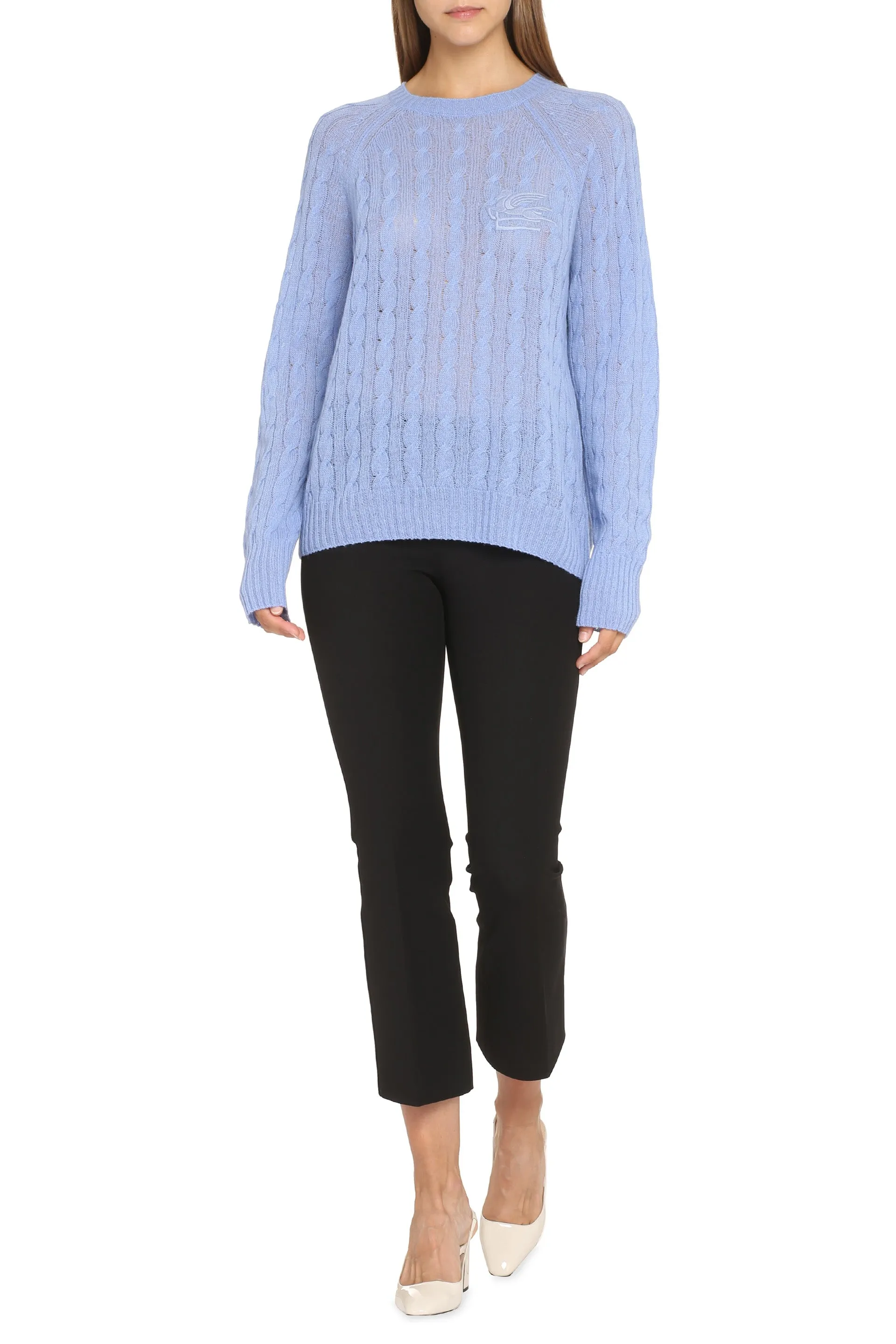 Cashmere crew-neck sweater