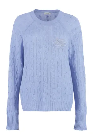 Cashmere crew-neck sweater