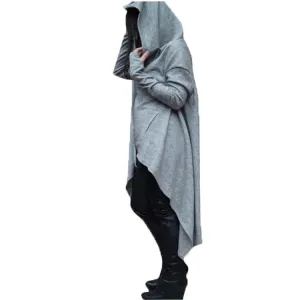 Celino Women's Gray Long Sleeve O Neck Collar Hoodie  Sweater