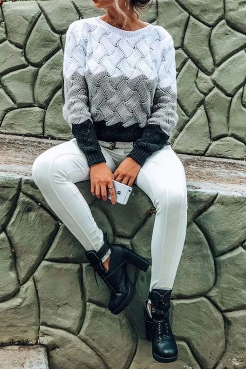 Chicindress O Neck Knit Sweaters