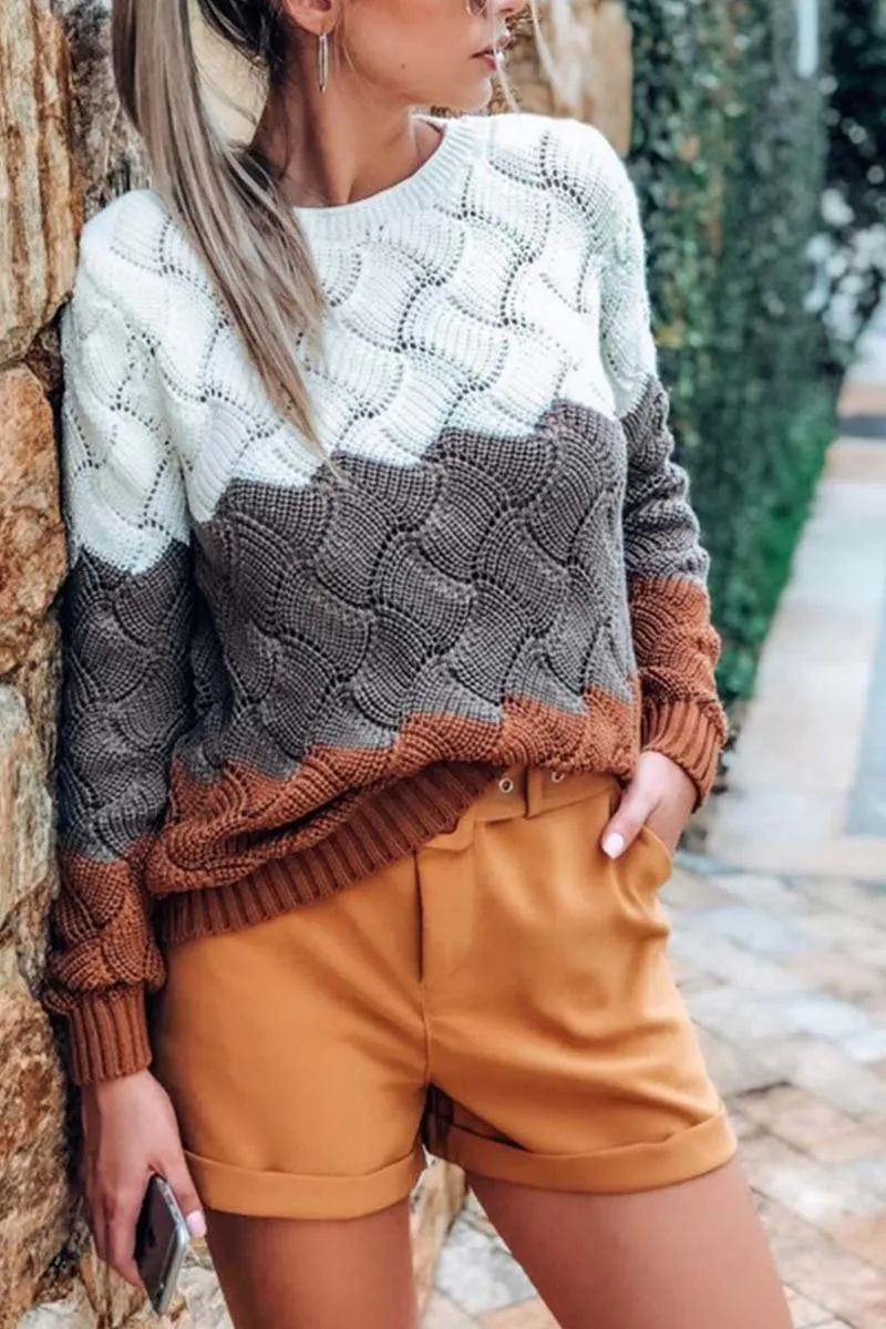 Chicindress O Neck Knit Sweaters