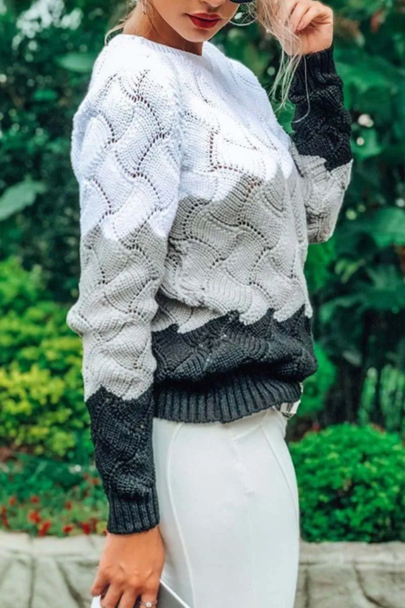 Chicindress O Neck Knit Sweaters