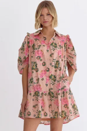 Collard Mini Dress