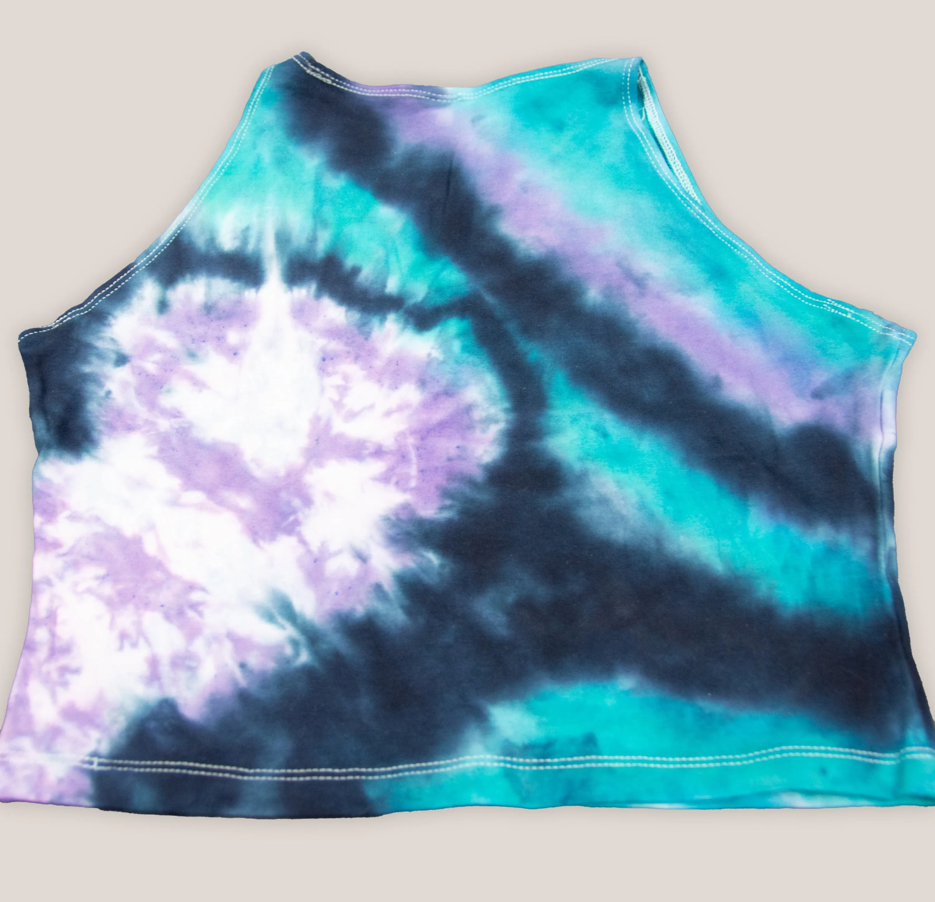Colorado Dusk Tie Dye Crop Top