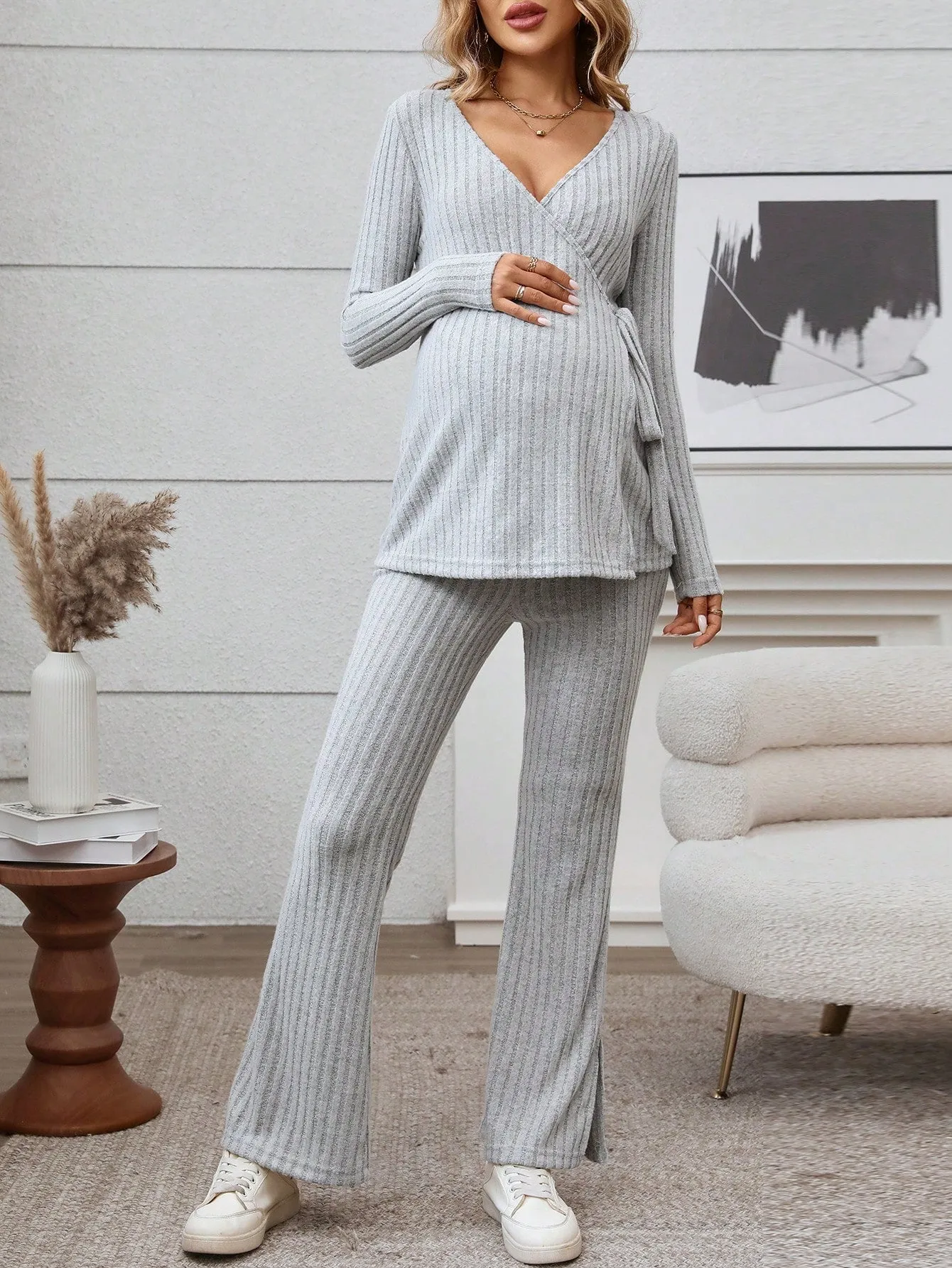 Conjunto de maternidad de 2 piezas para lactancia