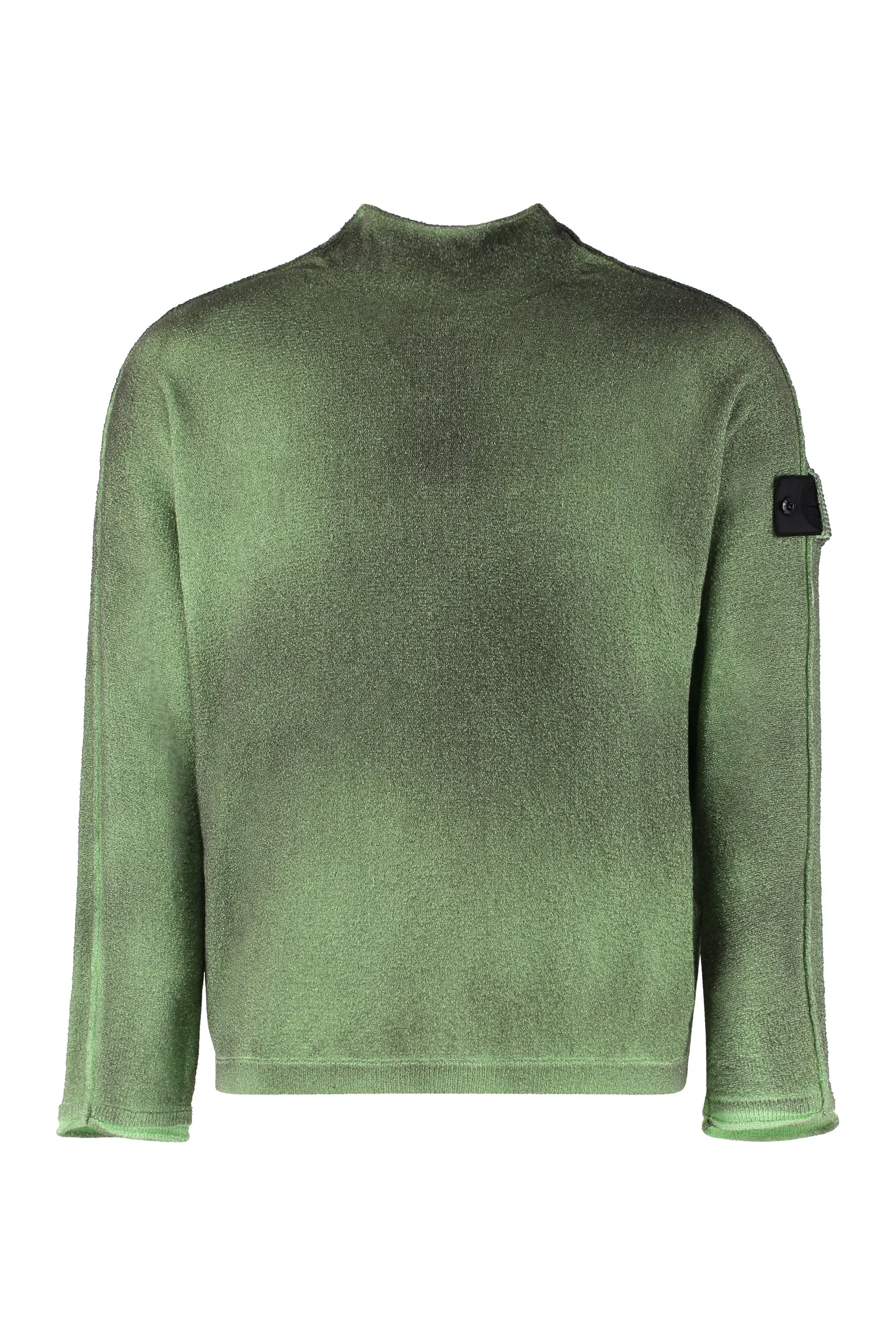 Cotton-nylon blend sweater