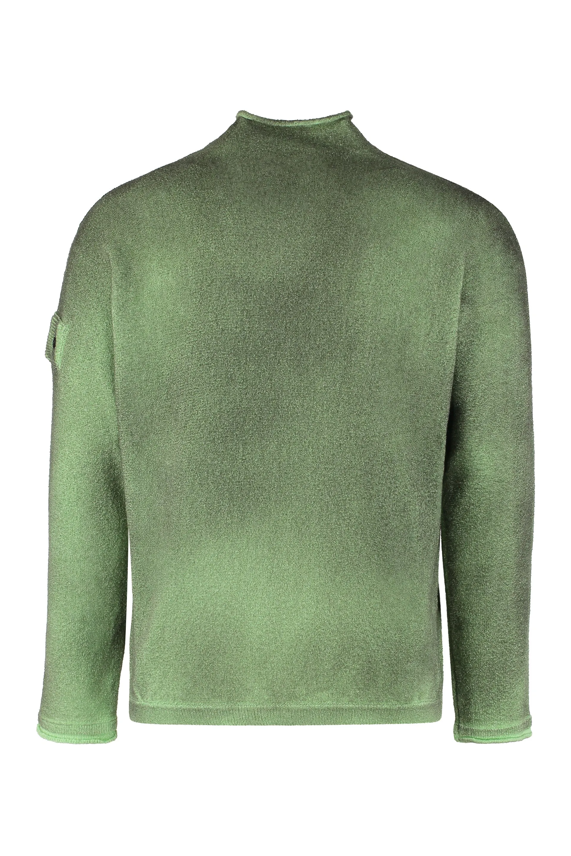 Cotton-nylon blend sweater