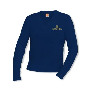 Cristo Rey HS - A  Unisex V-Neck Pull-Over Sweater