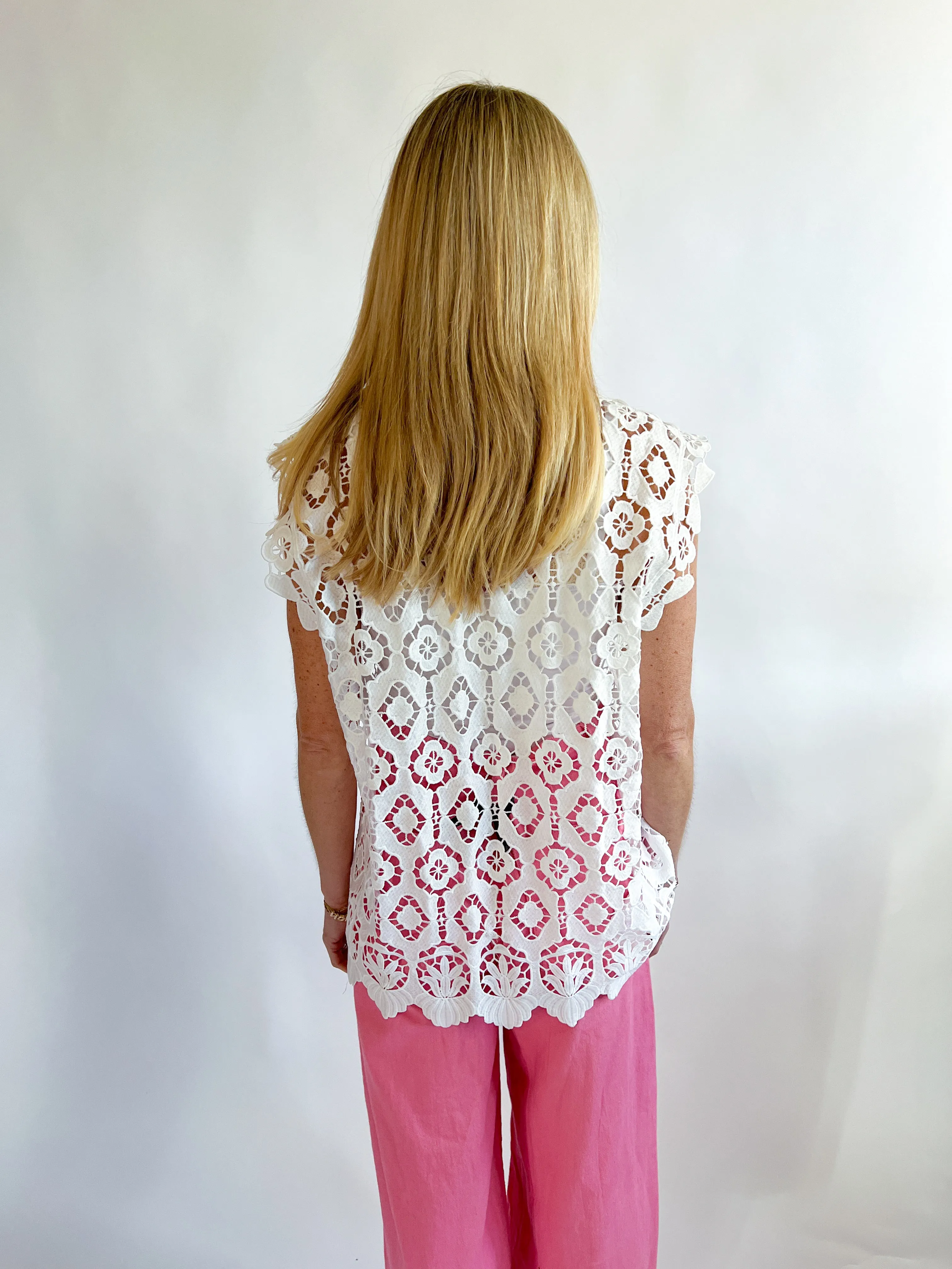 Crochet Sleeveless Top