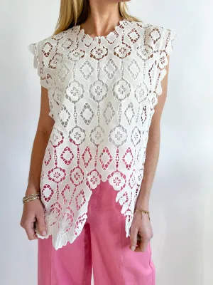 Crochet Sleeveless Top