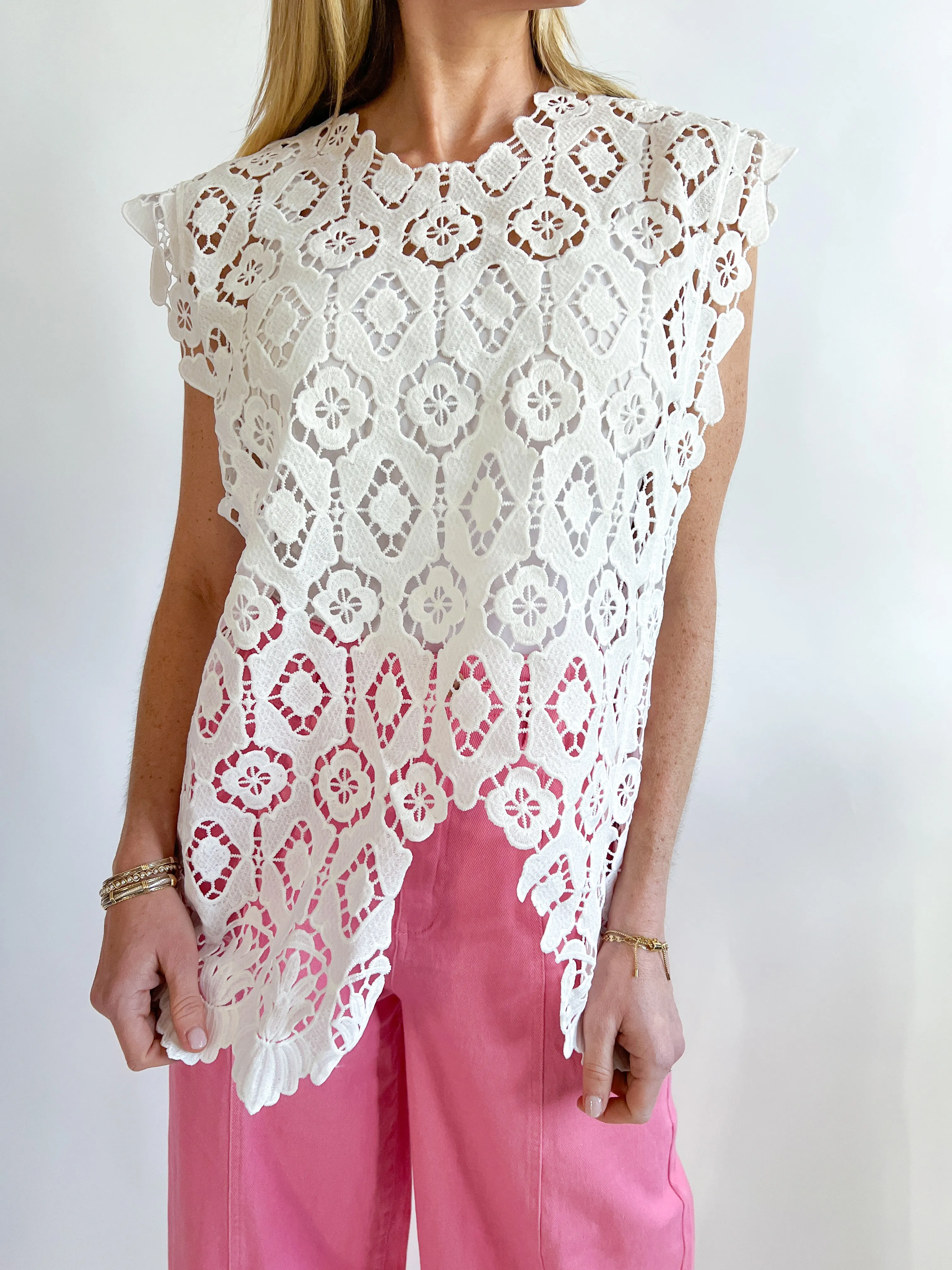 Crochet Sleeveless Top