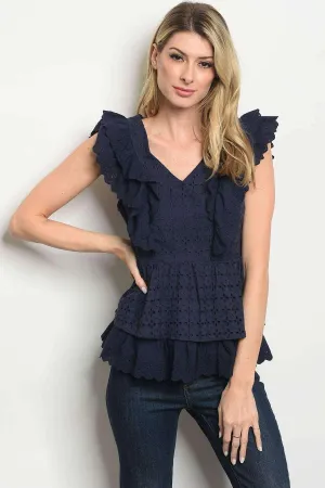 Daisy Eyelet Blouse