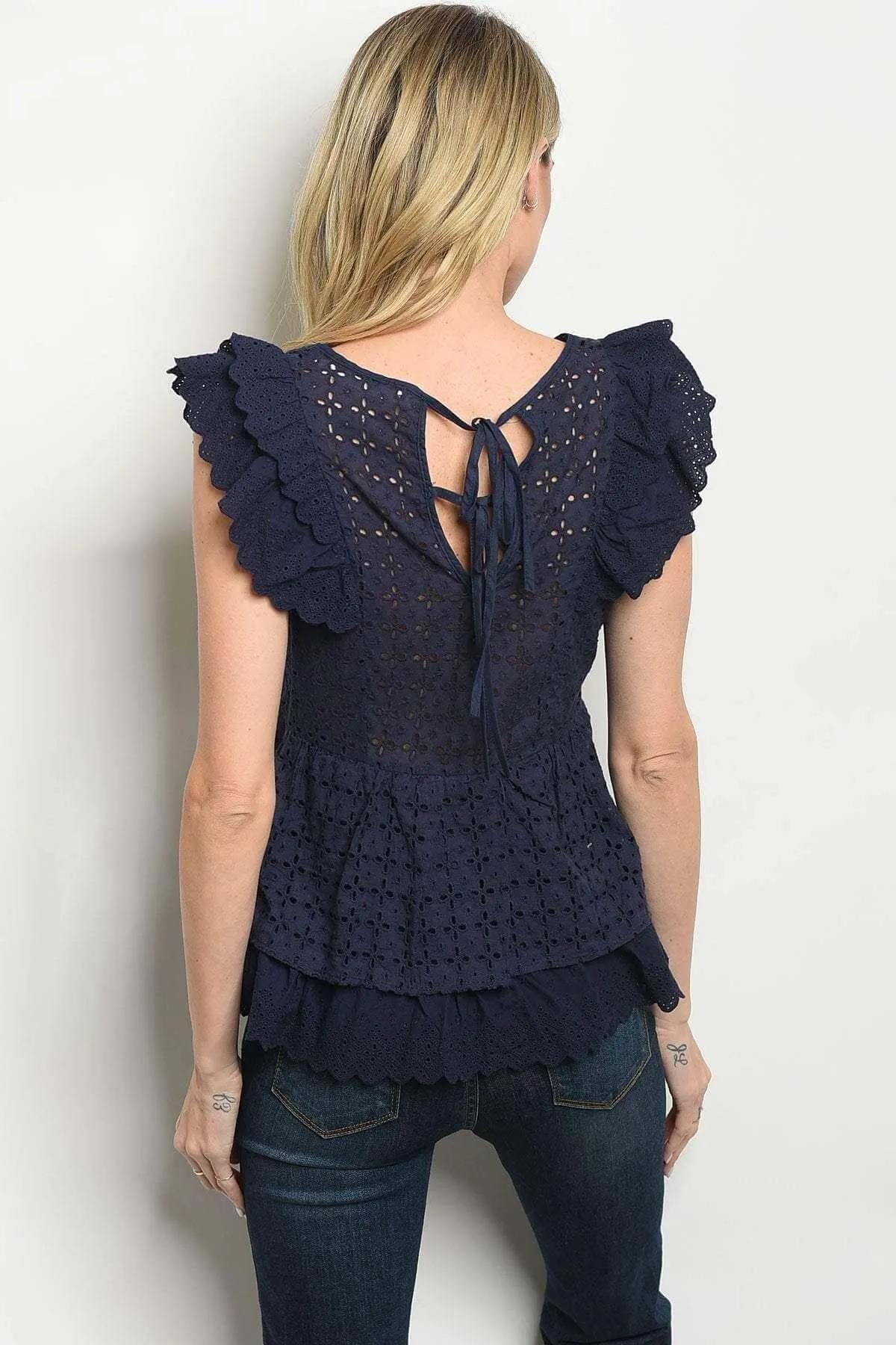 Daisy Eyelet Blouse