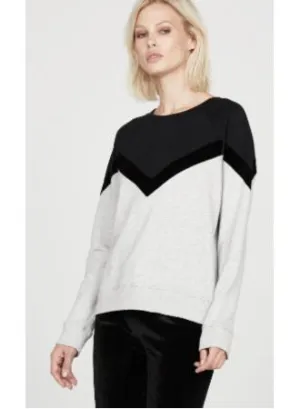 David Lerner- Raglan Pullover Heather Grey