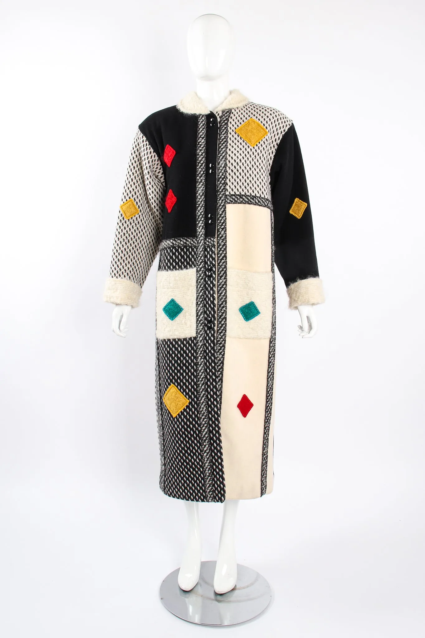 Diamond Mondrian Car Coat