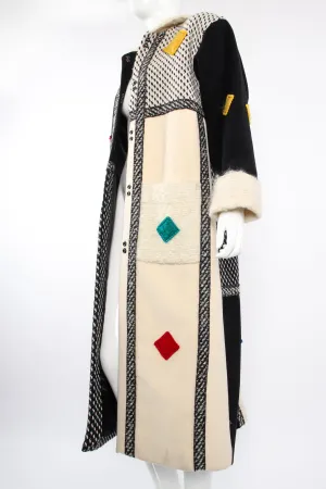 Diamond Mondrian Car Coat