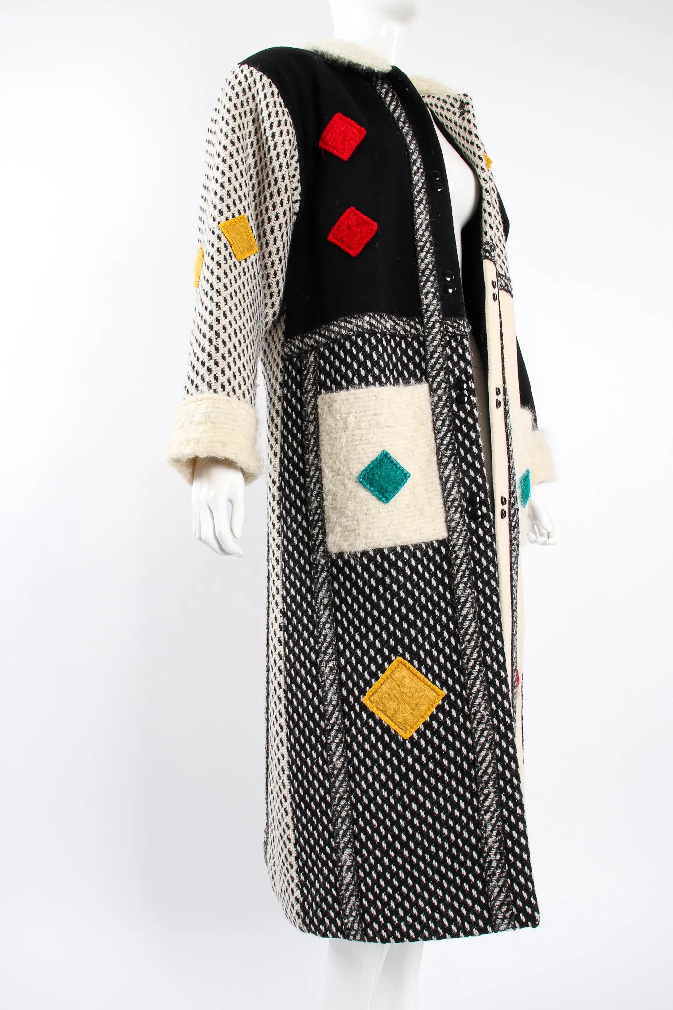 Diamond Mondrian Car Coat