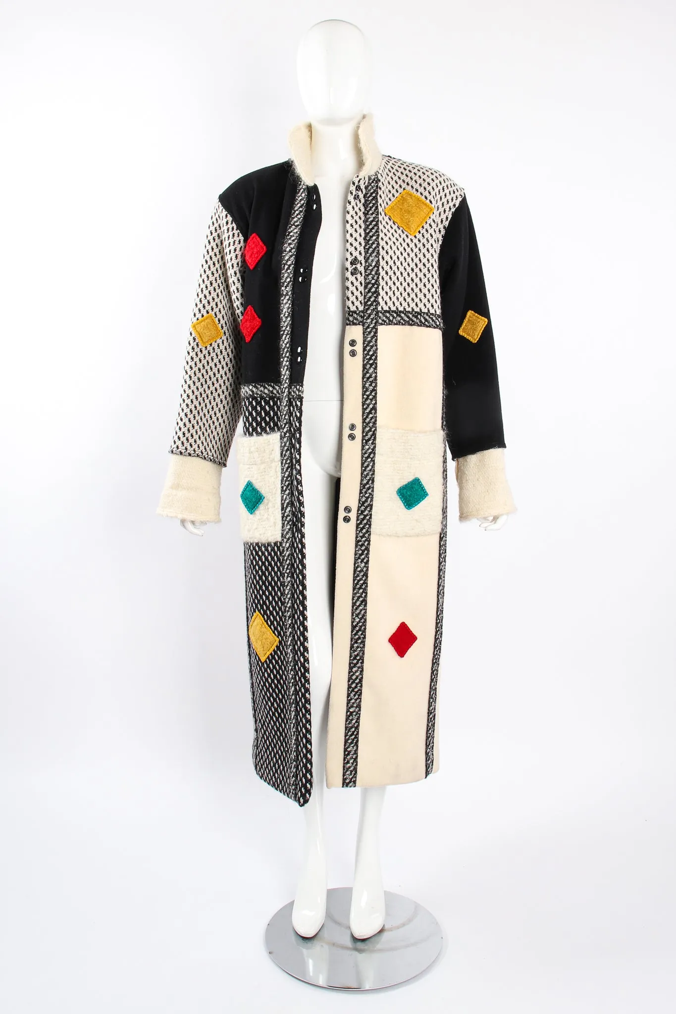 Diamond Mondrian Car Coat