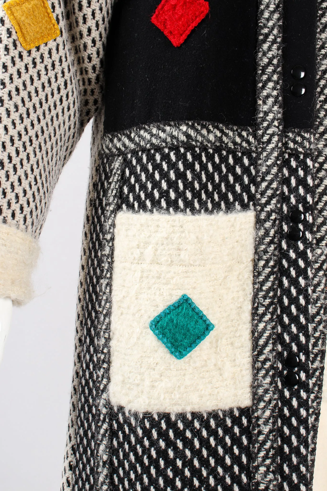 Diamond Mondrian Car Coat