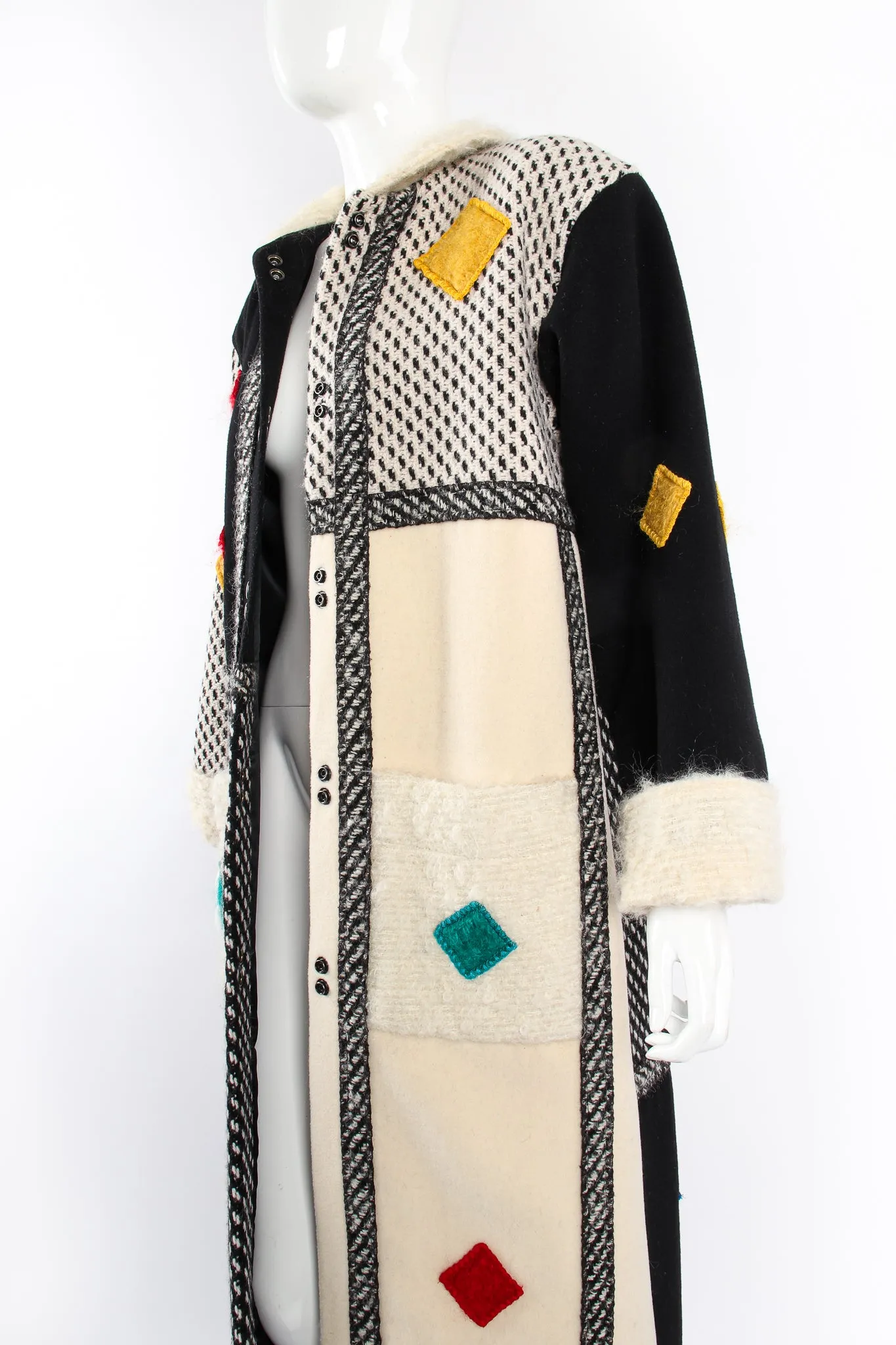 Diamond Mondrian Car Coat