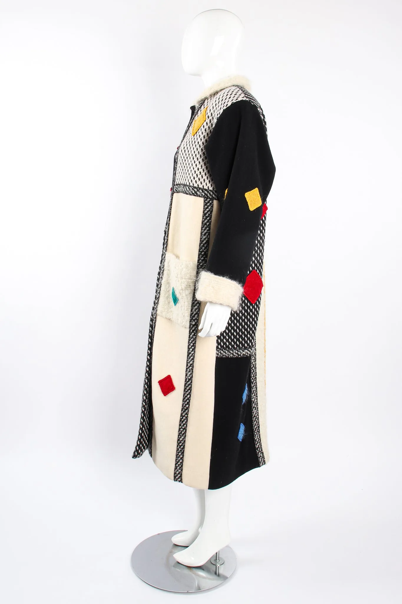 Diamond Mondrian Car Coat