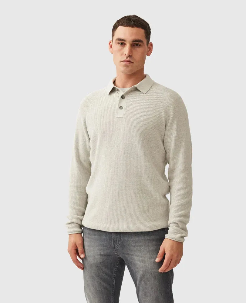 Eastern Bush Pullover Sweater - Grey Marle