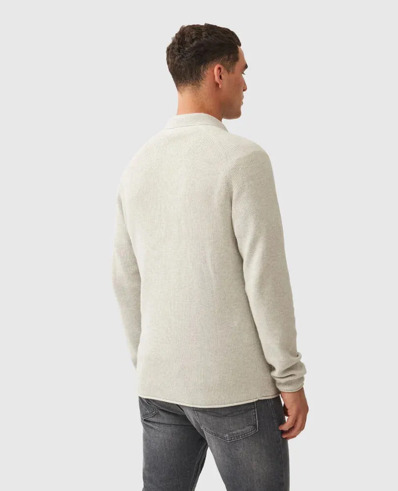 Eastern Bush Pullover Sweater - Grey Marle