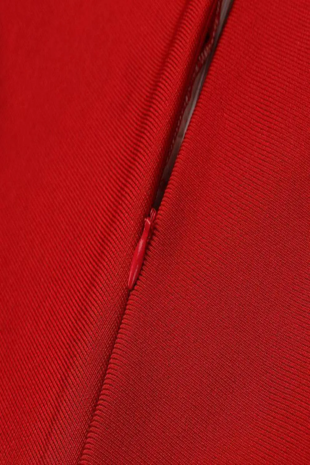 Feather Long Sleeve 2 Piece Red Jumpsuit Set