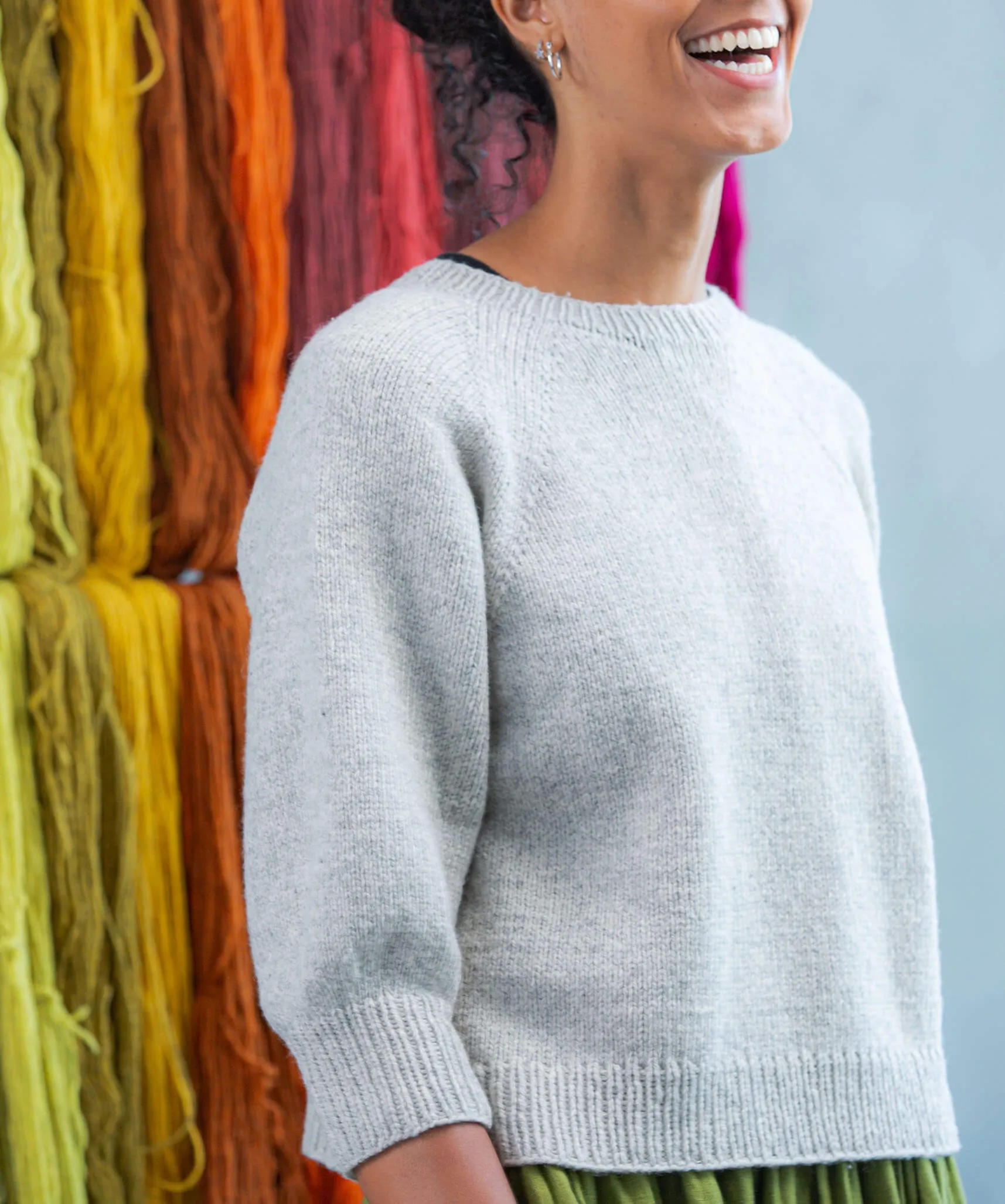 First Raglan Sweater