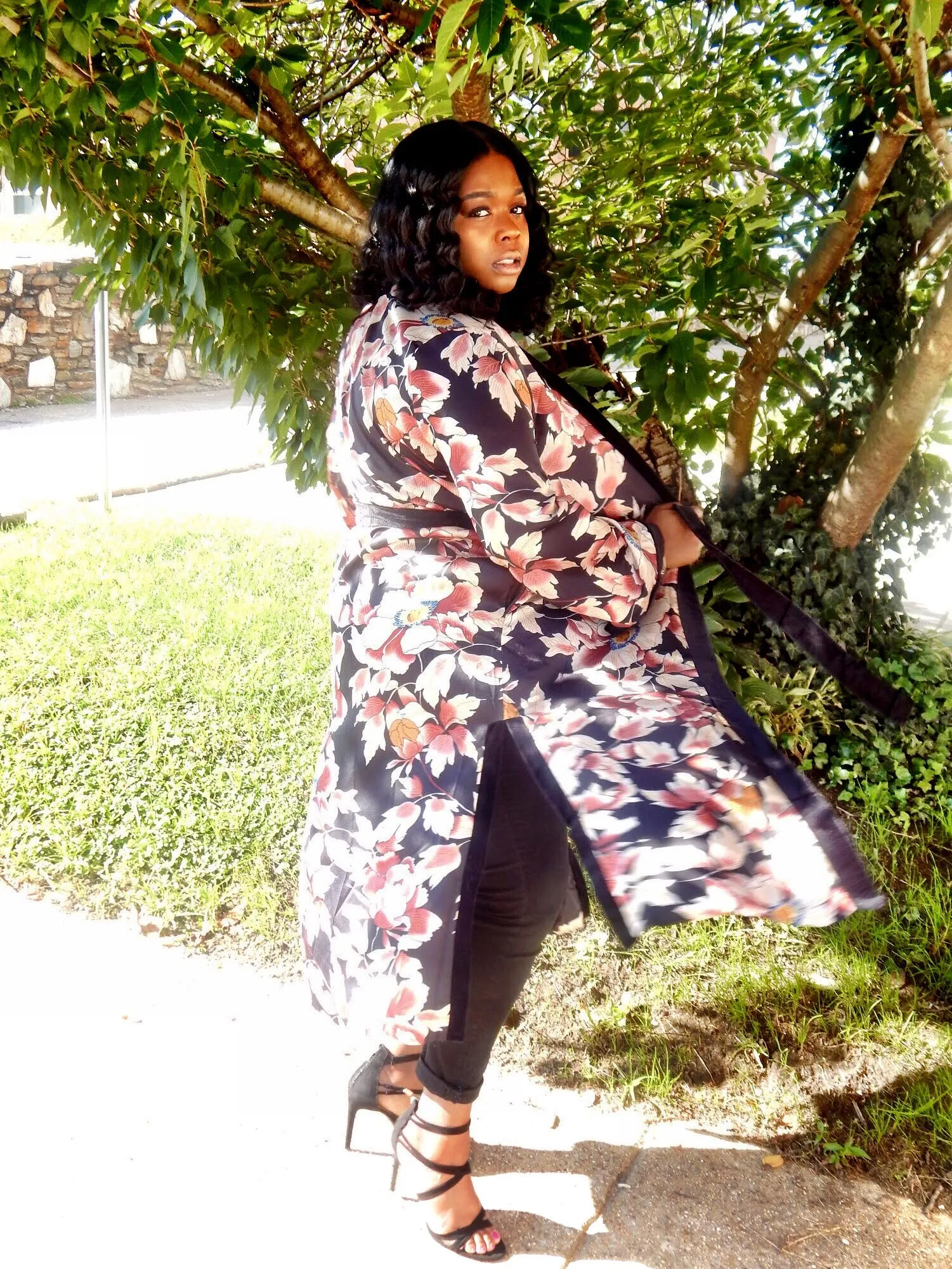 Floral Kimono