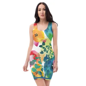 Flower Blast - Printed Dress