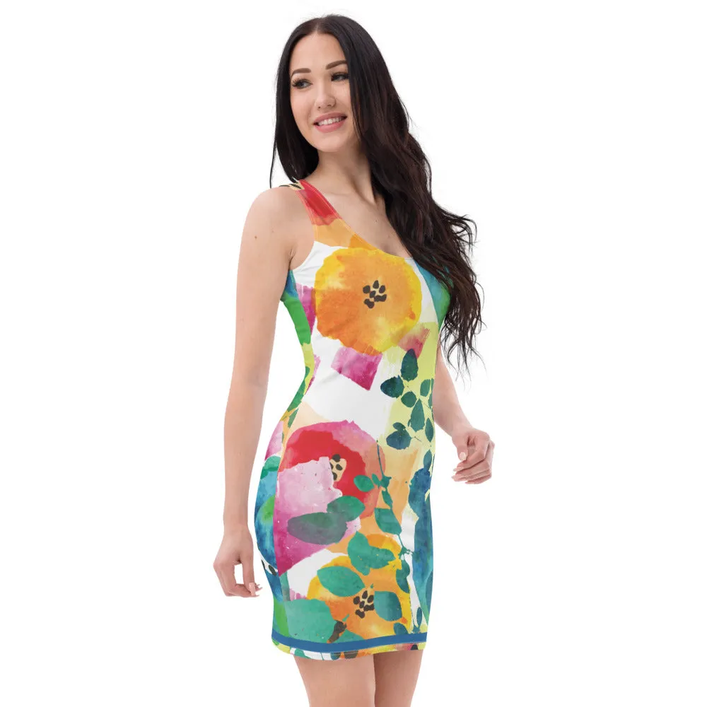 Flower Blast - Printed Dress