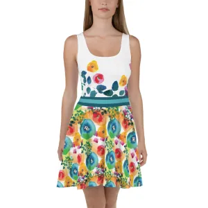 Flower Blast - Skater Dress