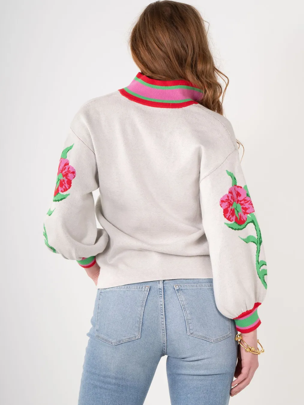 Garden Cheetah Lolli Sweater